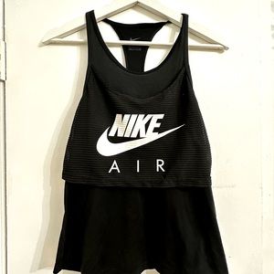 Nike Air - Black Tank Top Activewear Women size: XS